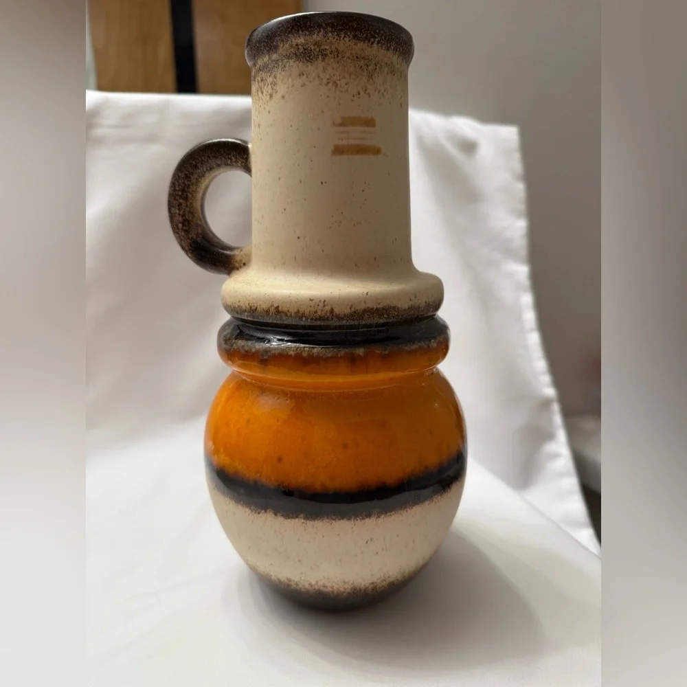 Krug Keramik Scheurich 1960s - 1970s ~Vase 428-26 ~ West Germany Vintage